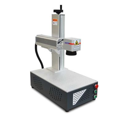 Maszyna do znakowania laserowego z włókna obrotowego 50w Portable Desktop Laser Marker