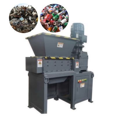 Małe Mini Metal Shredder Machine Dwukrotny wał Crusher Shredder Machine