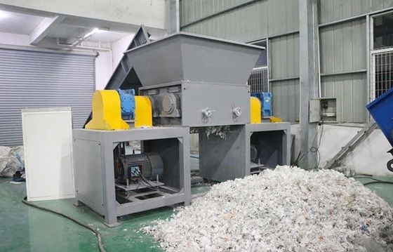 Wytrzymała maszyna do automatycznego rozdrabniania papieru Maszyna do recyklingu złomu z tworzyw sztucznych
