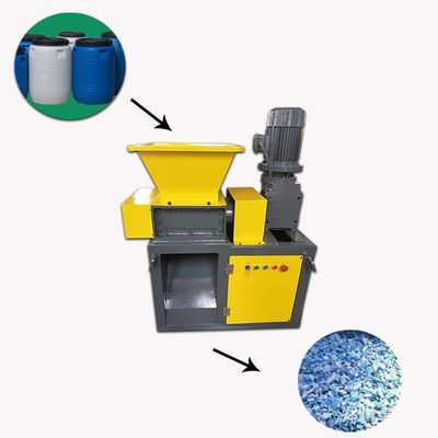 Organic Solid Waste Shredder Machine Kompaktny plastikowy worek Shredder Machine