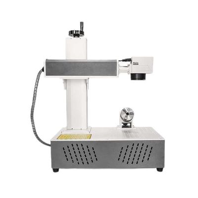 JPT Fiber Laser Marker Machine for Metal Ring Sliver Jewelry Plastic ABS MC