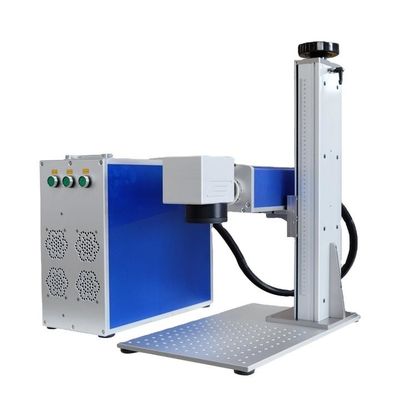 Biżuteria Plastikowa Maszyna do znakowania laserowego włókna metalowego 30W Mini Przenośny Desktop Laser Marker