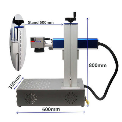 Stand 5W UV Laser Graving Machine Szkło Plastikowe Papier Tkaniny Maszyna do znakowania 220V 50Hz
