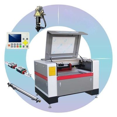 Maszyna do grawerowania laserowego akrylowego z węzłami szklanymi CO2 80W 60W 100W 130W