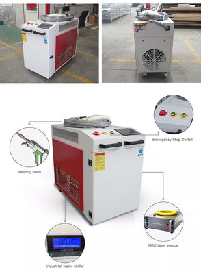 Maszyna do spawania laserowego metalu Max 2000W do obróbki aluminium ze stali nierdzewnej