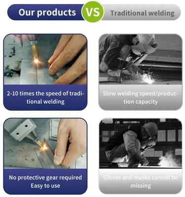 Przenośna ręczna spawarka laserowa do sprzętu medycznego / metalu