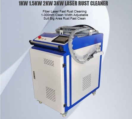 Maszyna do czyszczenia włókien laserowych 2000W dla samochodów i powierzchni metalowych