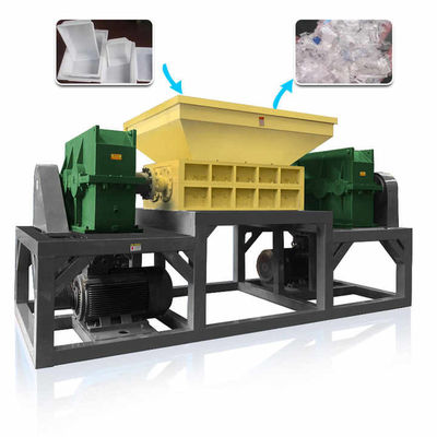 PET Plastic Shredder Machine For Grinder Woven Bag Polypropylene Fiber