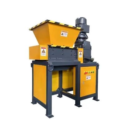 Mini Kuchnia Śmieci Shredder Maszyna Plastic Aluminium Scrap Cable Drzewo Podwójny wał Shredder