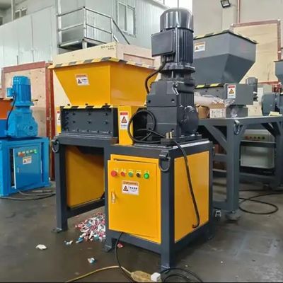 Mini Kuchnia Śmieci Shredder Maszyna Plastic Aluminium Scrap Cable Drzewo Podwójny wał Shredder