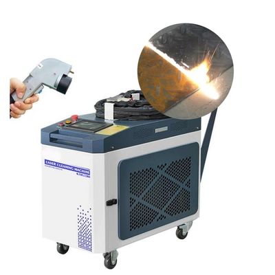 Maszyna do oczyszczania metalu laserowego z mocą wyjściową 1500W i średnicą koluminowanej plamy 4-6 mm