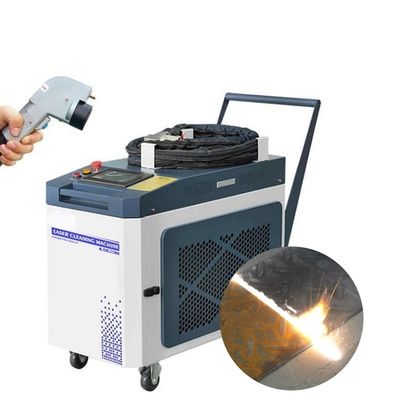 1064nm centralna długość fali 2000W laser oczyszczający rdzew dla ciężkich zadań usuwania rdzew