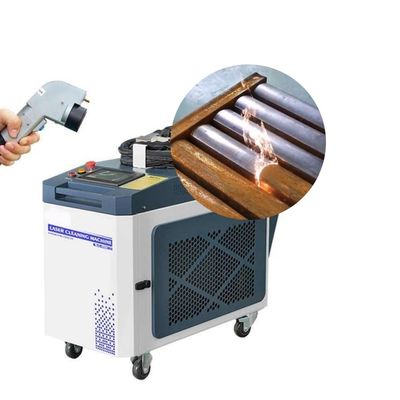 Maszyna do oczyszczania metalu / cewki laserowej z średnicą 9 mm i automatycznym czyszczeniem