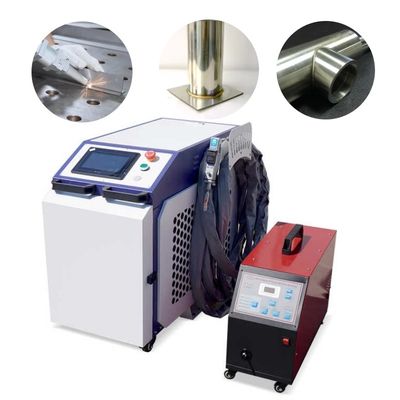 Przenośna spawarka 4 w 1 1500w 2000w 3000w Laserowa maszyna do usuwania rdzy