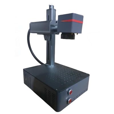 Włókno Metalowe Stalowe Raycus 20W 30W 50W Srebro Laserowa Maszyna do oznakowania Logo Logo Klawiatura Metalu