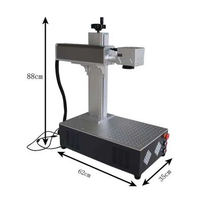 20W 30W Mini Mopa Fiber Laser Marking Machine Biżuteria Maszyna do cięcia laserowego grawerowania
